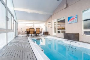 Custom Projects Swim spa enclosure