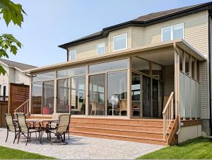 Huge studio sunroom