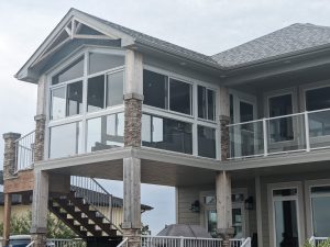 Cottage curtain walls