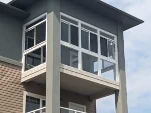 Custom balcony enclosure